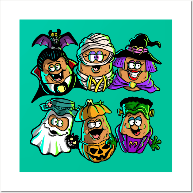 Halloween Nuggets Wall Art by Iggycrypt